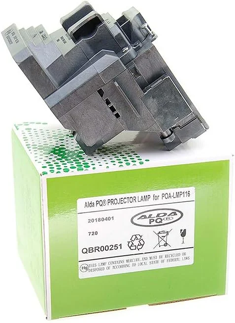 لامپ پروژکتور آلدا PQ-Premium برای پروژکتورهای SANYO POA-LMP116, 610-335-8093, 6103358093، لامپ با محفظه لامپ پروژکتور آلدا PQ-Premium برای پروژکتورهای SANYO POA-LMP116, 610-335-8093, 6103358093، لامپ با محفظه
