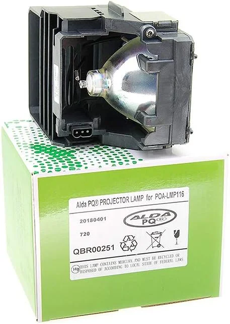 لامپ پروژکتور آلدا PQ-Premium برای پروژکتورهای SANYO POA-LMP116, 610-335-8093, 6103358093، لامپ با محفظه لامپ پروژکتور آلدا PQ-Premium برای پروژکتورهای SANYO POA-LMP116, 610-335-8093, 6103358093، لامپ با محفظه