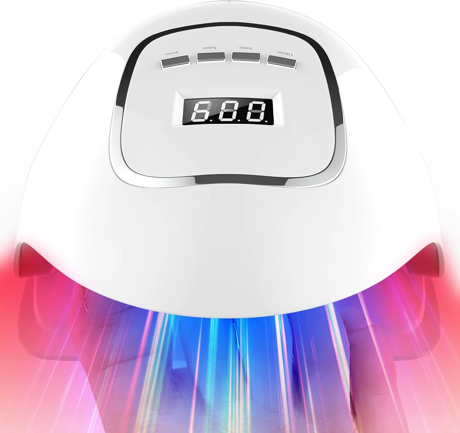 دستگاه لیزر ضد قارچ ناخن iKeener، دارای تاییدیه FDA، تمیز کننده لیزری ناخن، دارای 15 نور آبی 470 نانومتری + 30 نور قرمز 650 نانومتری، جلسات قابل تنظیم 3/5/7/10 دقیقه