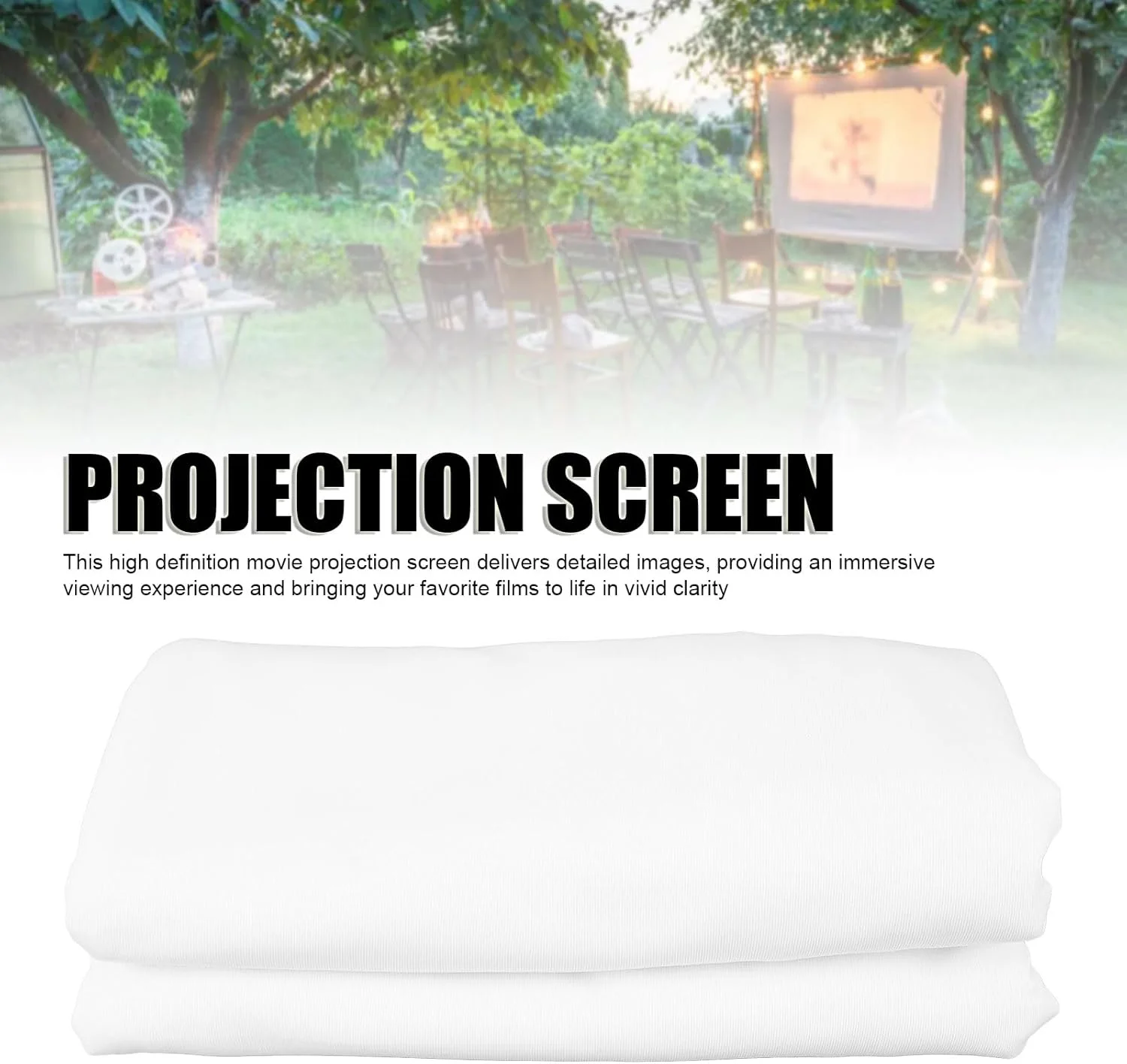 پرده نمایش پروژکتور Annadue، پرده نمایش فیلم قابل حمل تاشو HD با 8 قلاب، پارچه نمایش ضد چروک نصب شده روی دیوار برای تلویزیون تئاتر اداری خانگی (150 اینچ (129.9 X 73.6 اینچ)) پرده نمایش پروژکتور Annadue، پرده نمایش فیلم قابل حمل تاشو HD با 8 قلاب، پارچه نمایش ضد چروک نصب شده روی دیوار برای تلویزیون تئاتر اداری خانگی (150 اینچ (129.9 X 73.6 اینچ))