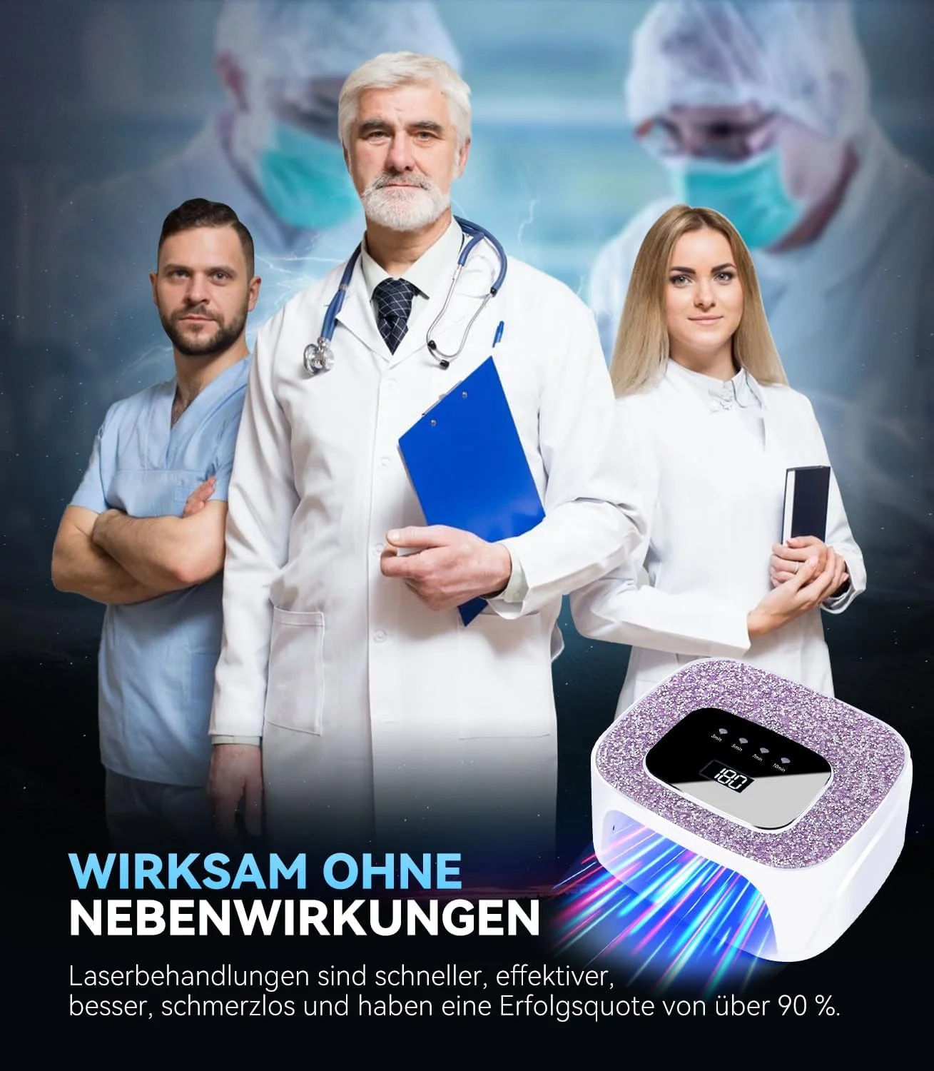 دستگاه لیزر قارچ ناخن IUHFSIFS 421WUZHIDENG IERG