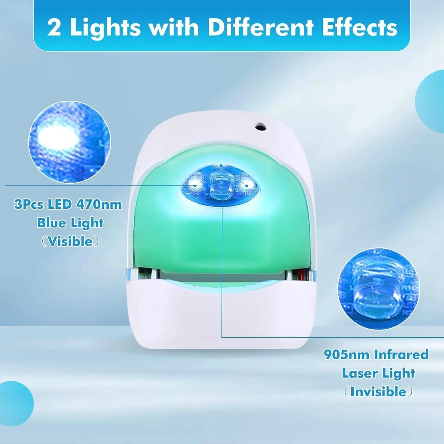 دستگاه نور ناخن VENDELLA، دستگاه نور پاک کننده ناخن قابل حمل برای از بین بردن اونیکومیکوز، قابل حمل و قابل شارژ برای استفاده خانگی برای ناخن های آسیب دیده، تغییر رنگ داده و ضخیم شده دستگاه نور ناخن VENDELLA، دستگاه نور پاک کننده ناخن قابل حمل برای از بین بردن اونیکومیکوز، قابل حمل و قابل شارژ برای استفاده خانگی برای ناخن های آسیب دیده، تغییر رنگ داده و ضخیم شده