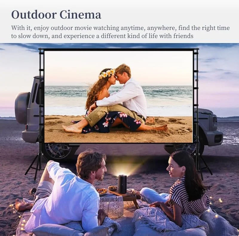 پرده نمایش پروژکتور آرانجلی، پرده نمایش داخلی و خارجی با پایه و کیف حمل، قابل حمل، تاشو، جمع شونده، ضد چروک 16:9 HD 4K برای سینمای خانگی و حیاط خلوت (100 اینچ) پرده نمایش پروژکتور آرانجلی، پرده نمایش داخلی و خارجی با پایه و کیف حمل، قابل حمل، تاشو، جمع شونده، ضد چروک 16:9 HD 4K برای سینمای خانگی و حیاط خلوت (100 اینچ)