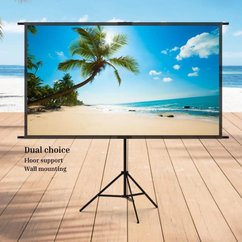 پرده نمایش پروژکتور آرانجلی، پرده نمایش داخلی و خارجی با پایه و کیف حمل، قابل حمل، تاشو، جمع شونده، ضد چروک 16:9 HD 4K برای سینمای خانگی و حیاط خلوت (84 اینچ) پرده نمایش پروژکتور آرانجلی، پرده نمایش داخلی و خارجی با پایه و کیف حمل، قابل حمل، تاشو، جمع شونده، ضد چروک 16:9 HD 4K برای سینمای خانگی و حیاط خلوت (84 اینچ)