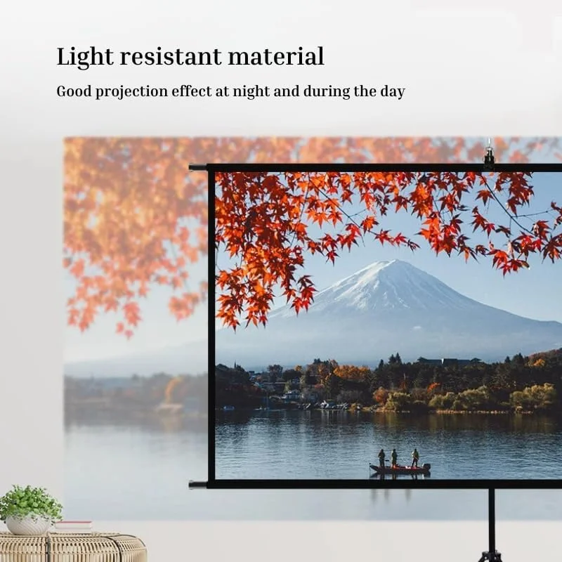 پرده نمایش پروژکتور آرانجلی، پرده نمایش داخلی و خارجی با پایه و کیف حمل، قابل حمل، تاشو، جمع شونده، ضد چروک 16:9 HD 4K برای سینمای خانگی و حیاط خلوت (84 اینچ) پرده نمایش پروژکتور آرانجلی، پرده نمایش داخلی و خارجی با پایه و کیف حمل، قابل حمل، تاشو، جمع شونده، ضد چروک 16:9 HD 4K برای سینمای خانگی و حیاط خلوت (84 اینچ)