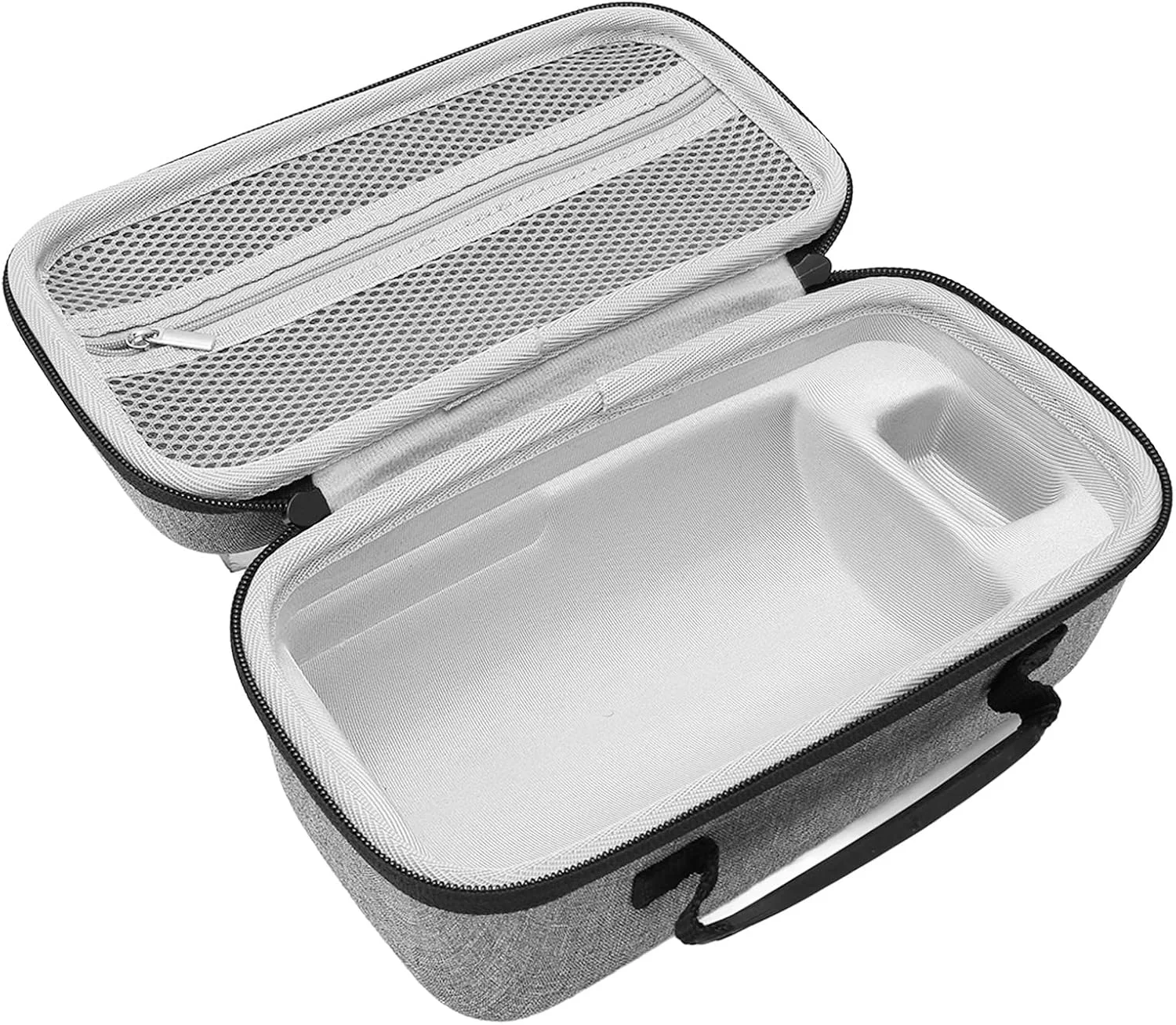 کیف حمل پروژکتور قابل حمل ASHATA، ضد آب و ضد ضربه، جنس EVA، مناسب برای پروژکتور Nebula Anker Capsule 3 1080P، خاکستری کیف حمل پروژکتور قابل حمل ASHATA، ضد آب و ضد ضربه، جنس EVA، مناسب برای پروژکتور Nebula Anker Capsule 3 1080P، خاکستری