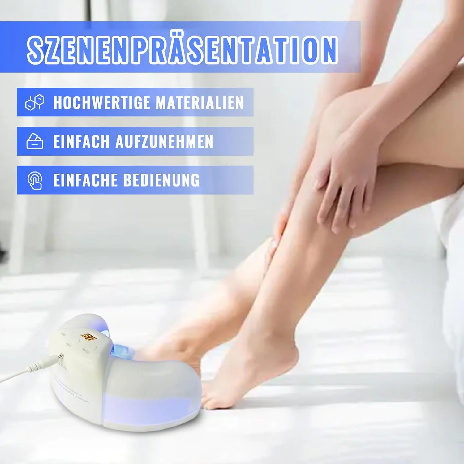 دستگاه نور درمانی برای قارچ ناخن، دستگاه نور درمانی، قارچ ناخن با راندمان بالا، لیزر درمانی سرد، درمان چندین انگشت پا و پاهای راحت (1 عدد) دستگاه نور درمانی برای قارچ ناخن، دستگاه نور درمانی، قارچ ناخن با راندمان بالا، لیزر درمانی سرد، درمان چندین انگشت پا و پاهای راحت (1 عدد)