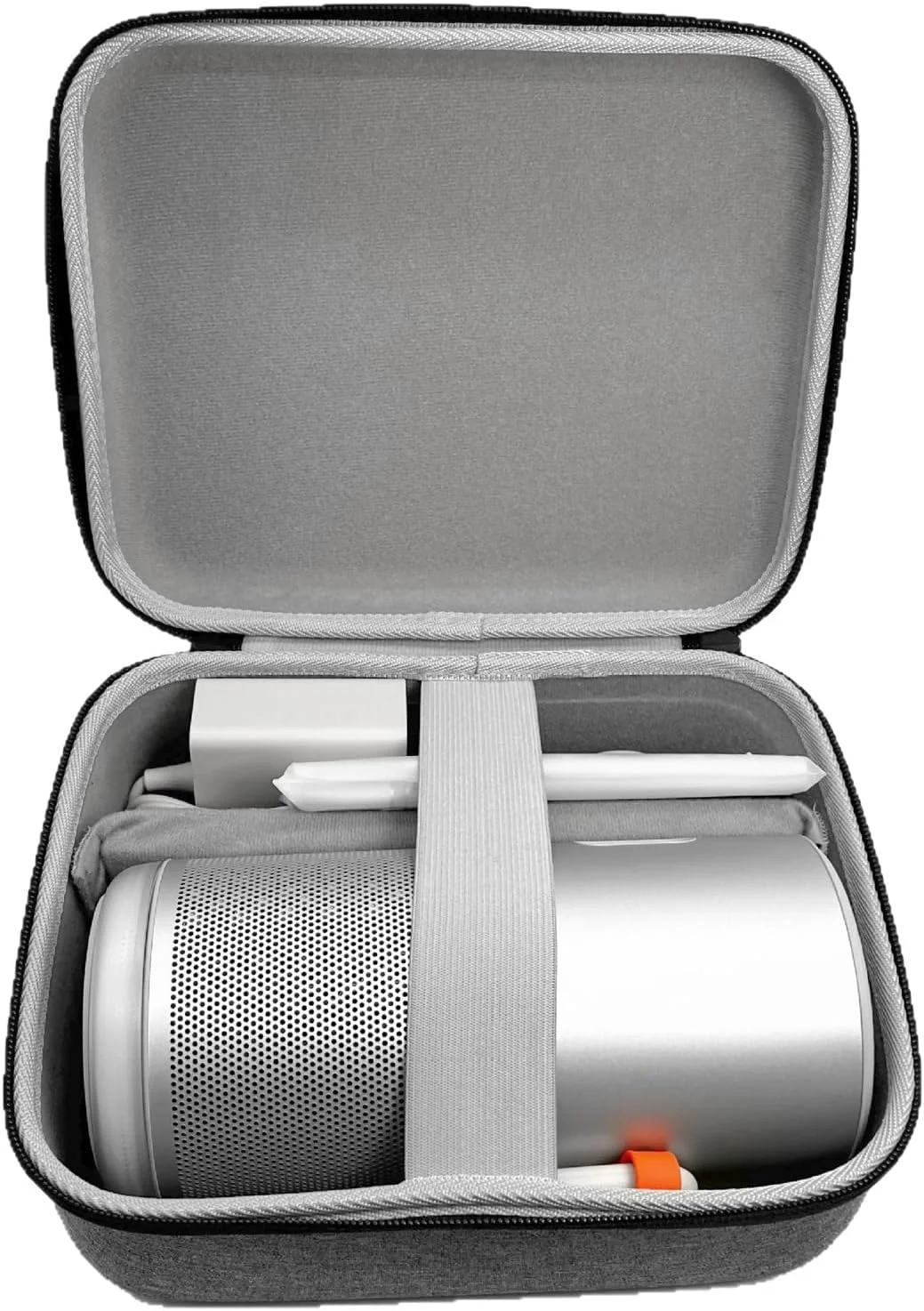 کیف حمل پروژکتور Asixxsix، کیف مسافرتی سخت ضد آب EVA، کیف قابل حمل پروژکتور برای XGIMI MoGo 4، PLAY6، پروژکتور MoGo 3 Pro، کیف سخت پروژکتور ویدئویی برای مسافرت