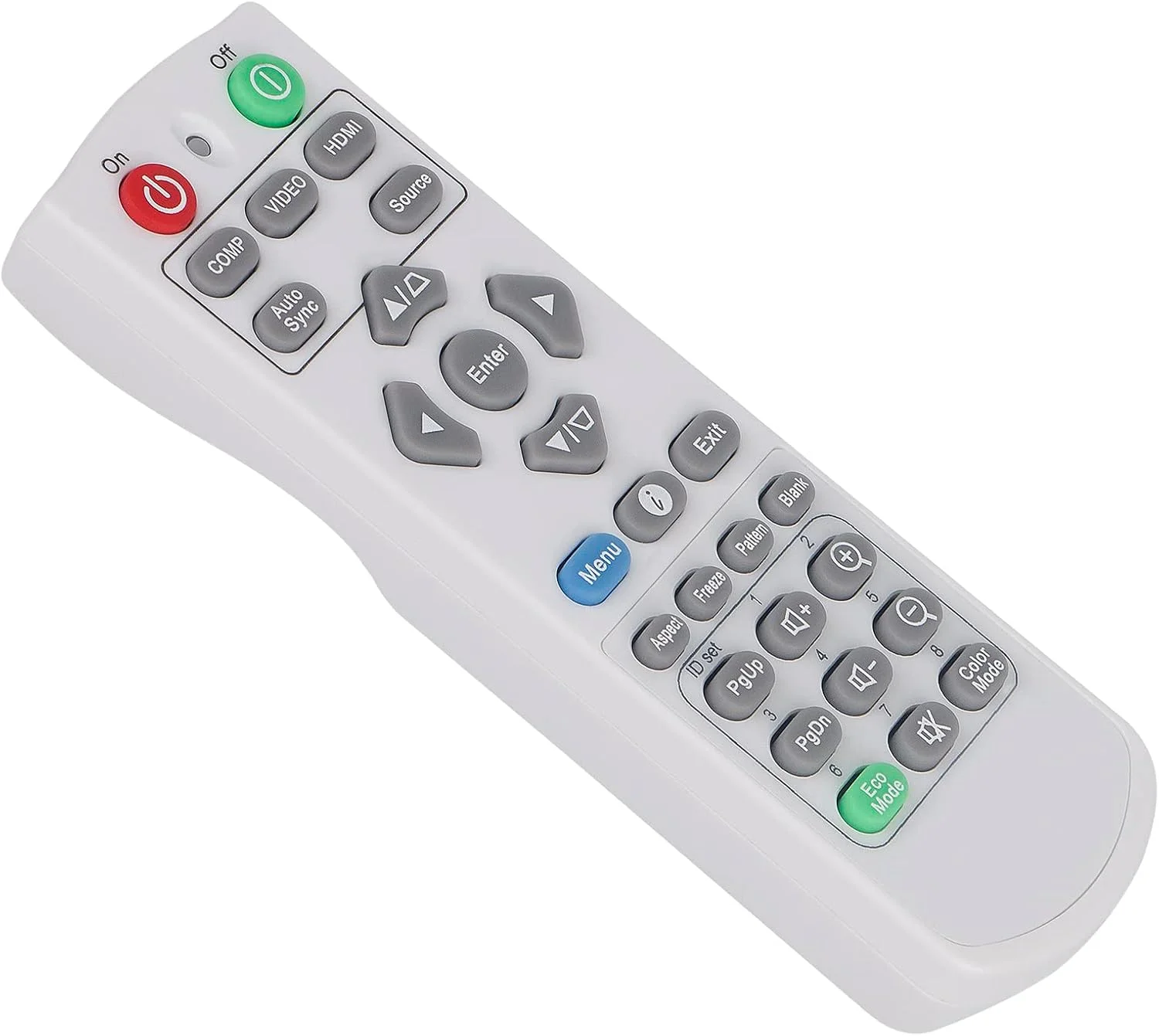 ریموت کنترل جایگزین جدید AULCMEET Q-3101 مناسب برای پروژکتور ویوسونیک PA503SP PA503XP PG700WU PA500S PA503S PA503W PA503X PS500X PS501W