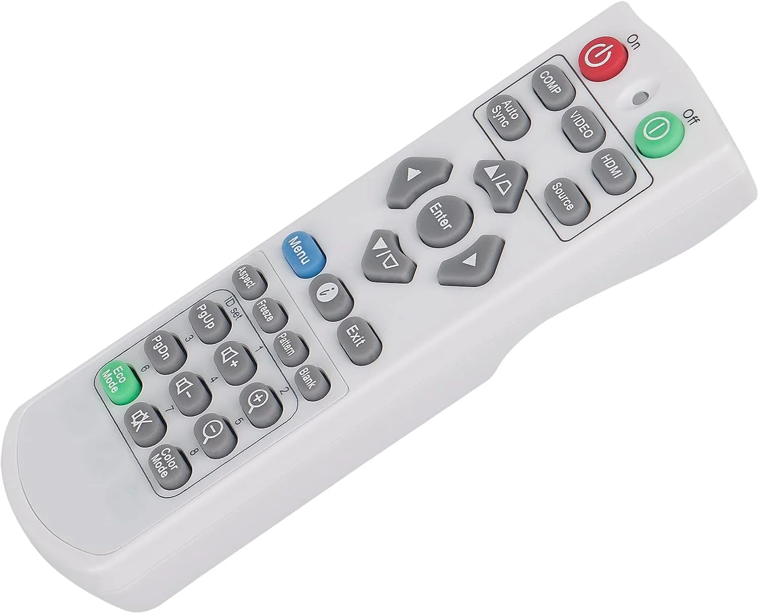 ریموت کنترل جایگزین جدید AULCMEET Q-3101 مناسب برای پروژکتور ویوسونیک PA503SP PA503XP PG700WU PA500S PA503S PA503W PA503X PS500X PS501W