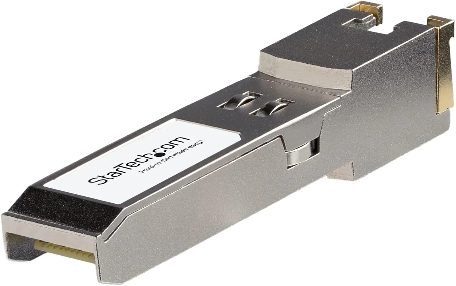 ماژول SFP+ سازگار با HPE JL563A از StarTech.com - 10GBASE-T - SFP به RJ45 Cat6/Cat5e - اترنت گیگابیتی 10GE SFP+ - RJ-45 30 متری - HPE 8320, 8325-48Y8 (JL563A-ST)