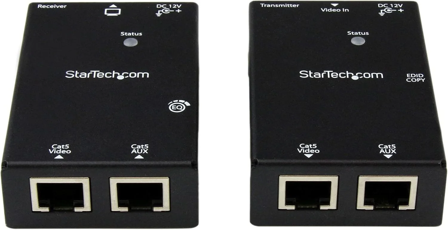 اکستندر HDMI از طریق کابل CAT5e/CAT6 استار تک با قابلیت تغذیه از طریق کابل - 50 متر (165 فوت) اکستندر ویدئو/صوت HDMI از طریق کابل اترنت دوگانه (ST121SHD50) اکستندر HDMI از طریق کابل CAT5e/CAT6 استار تک با قابلیت تغذیه از طریق کابل - 50 متر (165 فوت) اکستندر ویدئو/صوت HDMI از طریق کابل اترنت دوگانه (ST121SHD50)