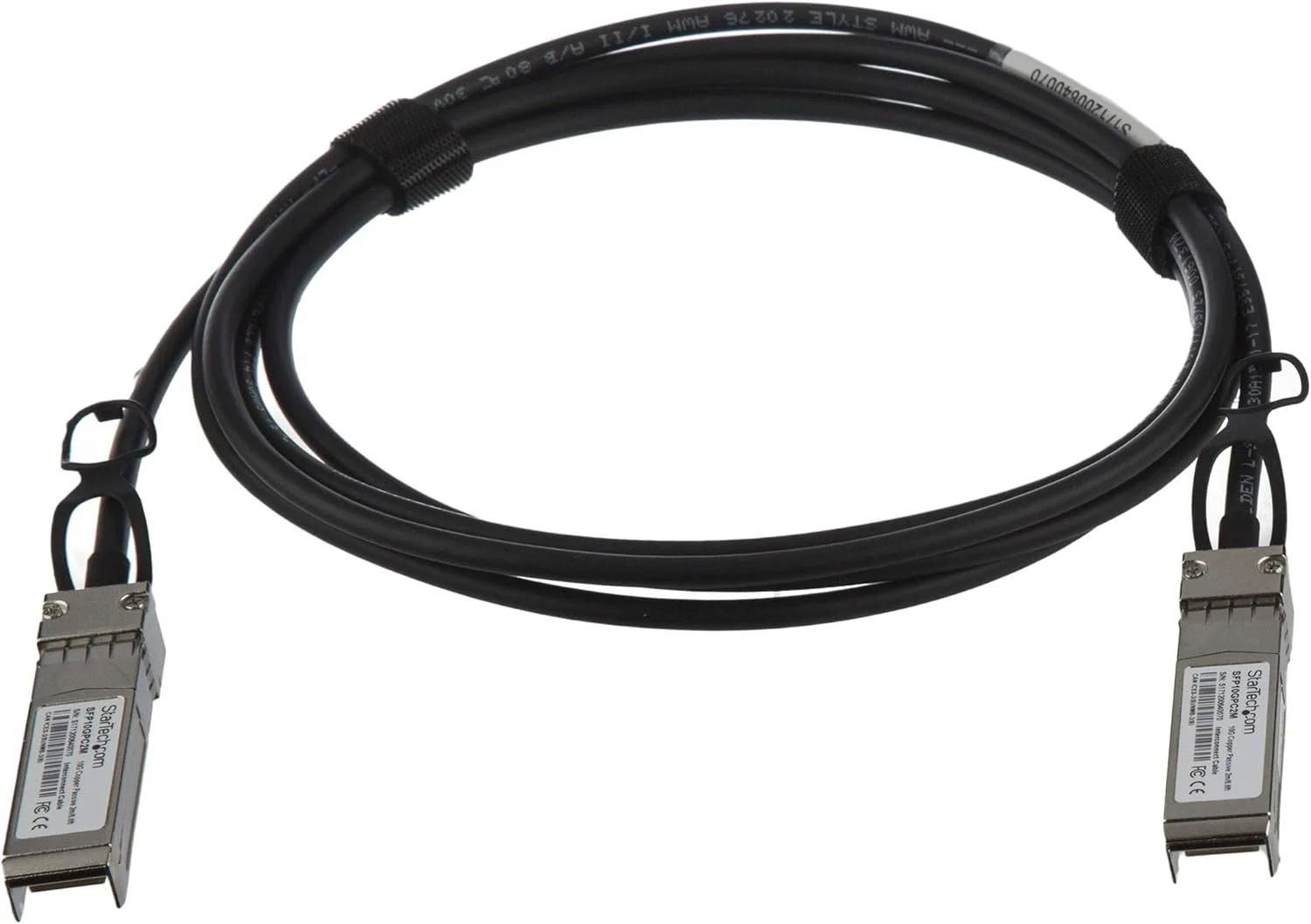 کابل اتصال مستقیم Twinax SFP+ به SFP+ با طول 2 متر StarTech.com سازگار با MSA بدون کدگذاری - ماژول گیرنده و فرستنده غیرفعال کم مصرف 10 گیگابیت بر ثانیه DAC مس SFP+ 10 GbE کابل اتصال مستقیم Twinax SFP+ به SFP+ با طول 2 متر StarTech.com سازگار با MSA بدون کدگذاری - ماژول گیرنده و فرستنده غیرفعال کم مصرف 10 گیگابیت بر ثانیه DAC مس SFP+ 10 GbE