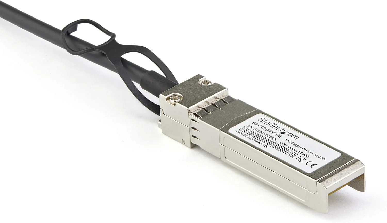 کابل اتصال مستقیم 1 متری SFP+ به SFP+ StarTech.com سازگار با Dell EMC DAC-SFP-10G-1M - کابل Twinax مسی 10GbE SFP+، ماژول فرستنده و گیرنده Mini GBIC پسیو کم مصرف 10 گیگابیت بر ثانیه (DACSFP10G1M) کابل اتصال مستقیم 1 متری SFP+ به SFP+ StarTech.com سازگار با Dell EMC DAC-SFP-10G-1M - کابل Twinax مسی 10GbE SFP+، ماژول فرستنده و گیرنده Mini GBIC پسیو کم مصرف 10 گیگابیت بر ثانیه (DACSFP10G1M)