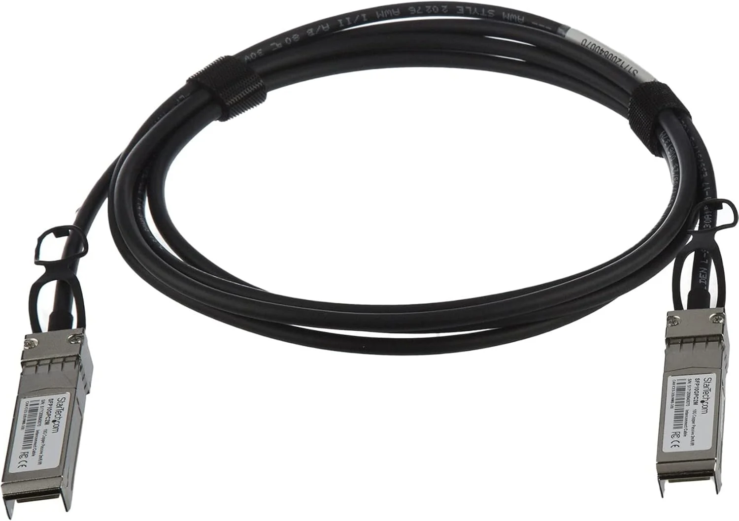 کابل اتصال مستقیم Twinax SFP+ به SFP+ با طول 2 متر StarTech.com سازگار با MSA بدون کدگذاری - ماژول گیرنده و فرستنده غیرفعال کم مصرف 10 گیگابیت بر ثانیه DAC مس SFP+ 10 GbE کابل اتصال مستقیم Twinax SFP+ به SFP+ با طول 2 متر StarTech.com سازگار با MSA بدون کدگذاری - ماژول گیرنده و فرستنده غیرفعال کم مصرف 10 گیگابیت بر ثانیه DAC مس SFP+ 10 GbE