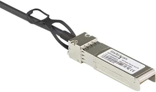 کابل اتصال مستقیم 1 متری SFP+ به SFP+ StarTech.com سازگار با Dell EMC DAC-SFP-10G-1M - کابل Twinax مسی 10GbE SFP+، ماژول فرستنده و گیرنده Mini GBIC پسیو کم مصرف 10 گیگابیت بر ثانیه (DACSFP10G1M) کابل اتصال مستقیم 1 متری SFP+ به SFP+ StarTech.com سازگار با Dell EMC DAC-SFP-10G-1M - کابل Twinax مسی 10GbE SFP+، ماژول فرستنده و گیرنده Mini GBIC پسیو کم مصرف 10 گیگابیت بر ثانیه (DACSFP10G1M)
