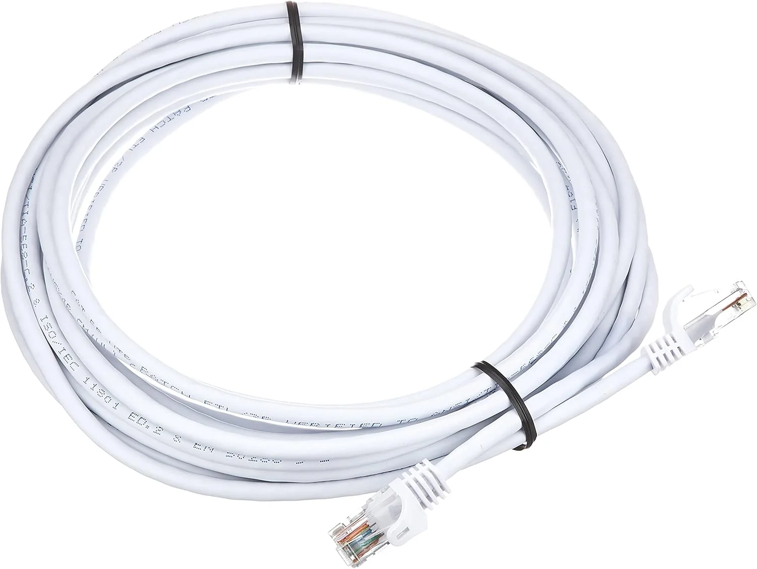 کابل پچ 7 متری سفید Cat5e استار تک با کانکتورهای RJ45 بدون گیر - کابل اترنت بلند - کابل 7 متری Cat 5e UTP (45PAT7MWH) کابل پچ 7 متری سفید Cat5e استار تک با کانکتورهای RJ45 بدون گیر - کابل اترنت بلند - کابل 7 متری Cat 5e UTP (45PAT7MWH)