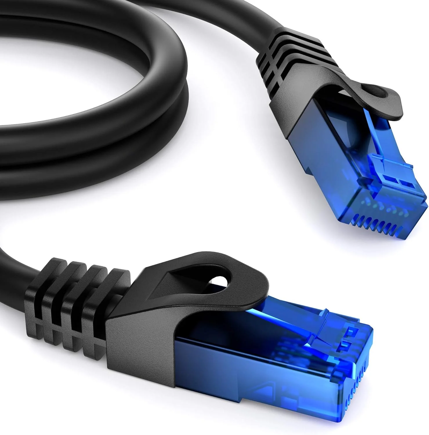 KabelDirekt – 10 عدد کابل اترنت 3 متری، کابل LAN، کابل شبکه – موجود در اندازههای 0.25 تا 30 متر (سرعت فیبر نوری برای شبکههای گیگابیتی با سرعت 1 گیگابیت بر ثانیه، برای سوییچها/روترها/مودمها با RJ45، مشکی/آبی) KabelDirekt – 10 عدد کابل اترنت 3 متری، کابل LAN، کابل شبکه – موجود در اندازههای 0.25 تا 30 متر (سرعت فیبر نوری برای شبکههای گیگابیتی با سرعت 1 گیگابیت بر ثانیه، برای سوییچها/روترها/مودمها با RJ45، مشکی/آبی)