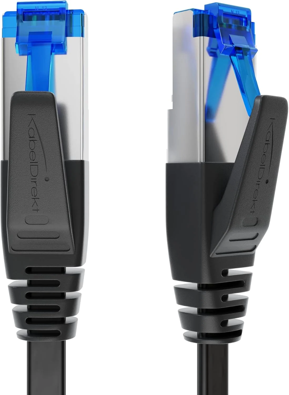 کابل اترنت Cat 7 تخت با طراحی ضد شکستگی، کابل اینترنت/LAN - 5 متری (حداکثر سرعت فیبر نوری 10 گیگابیت بر ثانیه، بسیار انعطاف پذیر و مناسب برای نصب دائمی، RJ45، مشکی) - توسط CableDirect کابل اترنت Cat 7 تخت با طراحی ضد شکستگی، کابل اینترنت/LAN - 5 متری (حداکثر سرعت فیبر نوری 10 گیگابیت بر ثانیه، بسیار انعطاف پذیر و مناسب برای نصب دائمی، RJ45، مشکی) - توسط CableDirect