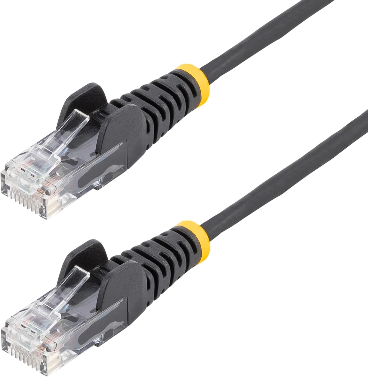 کابل CAT6 باریک 0.5 متری StarTech.com - کابل پچ CAT6 باریک - مشکی - اتصالات RJ45 بدون گیر - کابل اترنت گیگابیتی - 28 AWG (N6PAT50CMBKS) کابل CAT6 باریک 0.5 متری StarTech.com - کابل پچ CAT6 باریک - مشکی - اتصالات RJ45 بدون گیر - کابل اترنت گیگابیتی - 28 AWG (N6PAT50CMBKS)