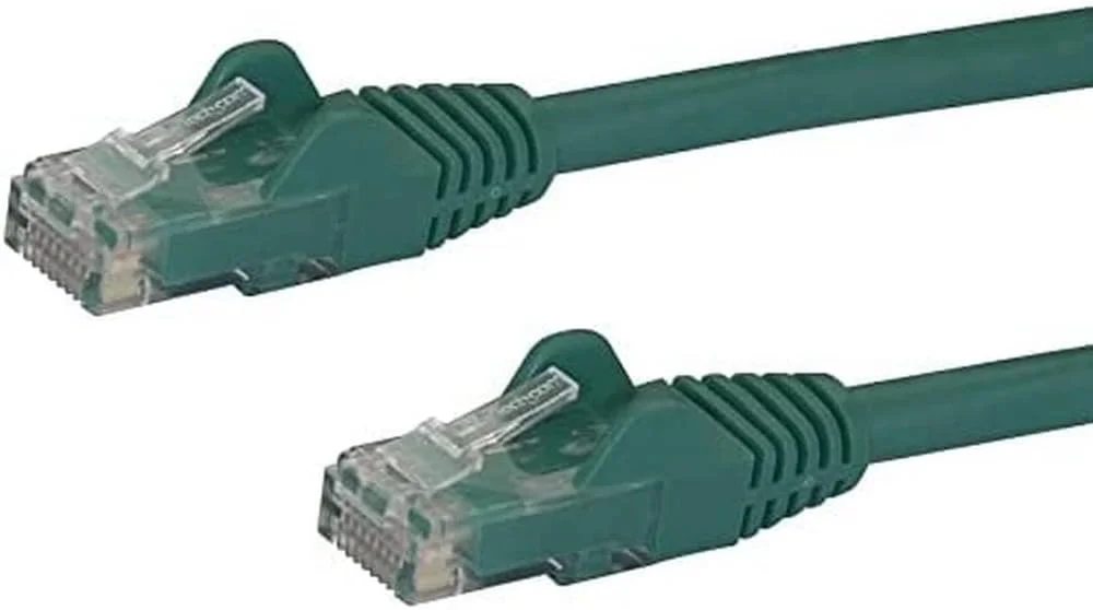 کابل اترنت 10 متری CAT6 استار تک - سیم اترنت گیگابیتی CAT 6 سبز - 650 مگاهرتز 100W PoE++ RJ45 UTP کابل شبکه/پچ رده 6 بدون گیر با محافظ کشش تست شده با Fluke دارای گواهینامه UL/TIA (N6PATC10MGN) کابل اترنت 10 متری CAT6 استار تک - سیم اترنت گیگابیتی CAT 6 سبز - 650 مگاهرتز 100W PoE++ RJ45 UTP کابل شبکه/پچ رده 6 بدون گیر با محافظ کشش تست شده با Fluke دارای گواهینامه UL/TIA (N6PATC10MGN)