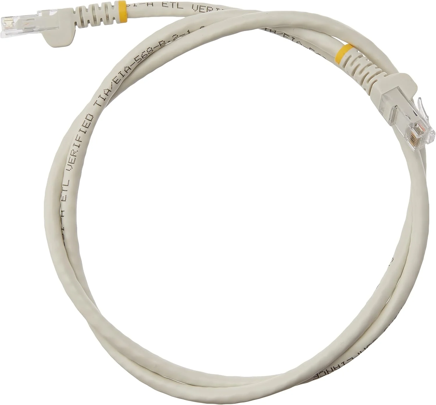کابل اترنت CAT6 استار تک 1 متری - سیم اترنت گیگابیتی CAT 6 سفید - 650 مگاهرتز 100W PoE++ RJ45 UTP کابل شبکه/پچ کورد دسته 6 بدون گیر با محافظ فشار، تست شده با Fluke، دارای گواهینامه UL/TIA (N6PATC1MWH) کابل اترنت CAT6 استار تک 1 متری - سیم اترنت گیگابیتی CAT 6 سفید - 650 مگاهرتز 100W PoE++ RJ45 UTP کابل شبکه/پچ کورد دسته 6 بدون گیر با محافظ فشار، تست شده با Fluke، دارای گواهینامه UL/TIA (N6PATC1MWH)