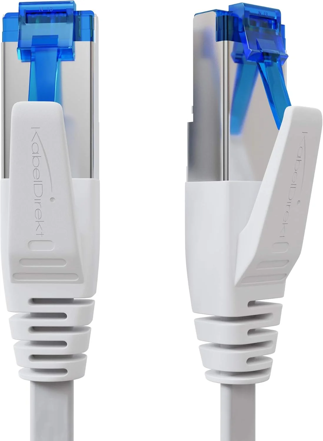 کابل اترنت Cat 7 تخت با طراحی ضد شکستگی، کابل اینترنت/LAN - 15 متری (حداکثر سرعت فیبر نوری 10 گیگابیت بر ثانیه، بسیار انعطاف پذیر و مناسب برای نصب دائمی، RJ45، سفید) - توسط CableDirect کابل اترنت Cat 7 تخت با طراحی ضد شکستگی، کابل اینترنت/LAN - 15 متری (حداکثر سرعت فیبر نوری 10 گیگابیت بر ثانیه، بسیار انعطاف پذیر و مناسب برای نصب دائمی، RJ45، سفید) - توسط CableDirect