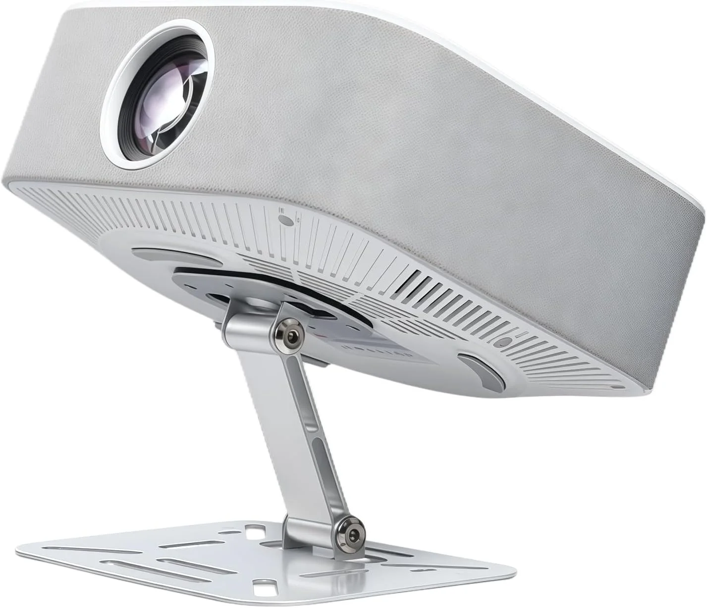 پایه پروژکتور BUERPINKING با رابط پیچی، نگهدارنده پروژکتور، پایه سقفی پروژکتور با چرخش 180 درجه، سه پایه کوچک رومیزی قابل استفاده (نقره ای) پایه پروژکتور BUERPINKING با رابط پیچی، نگهدارنده پروژکتور، پایه سقفی پروژکتور با چرخش 180 درجه، سه پایه کوچک رومیزی قابل استفاده (نقره ای)