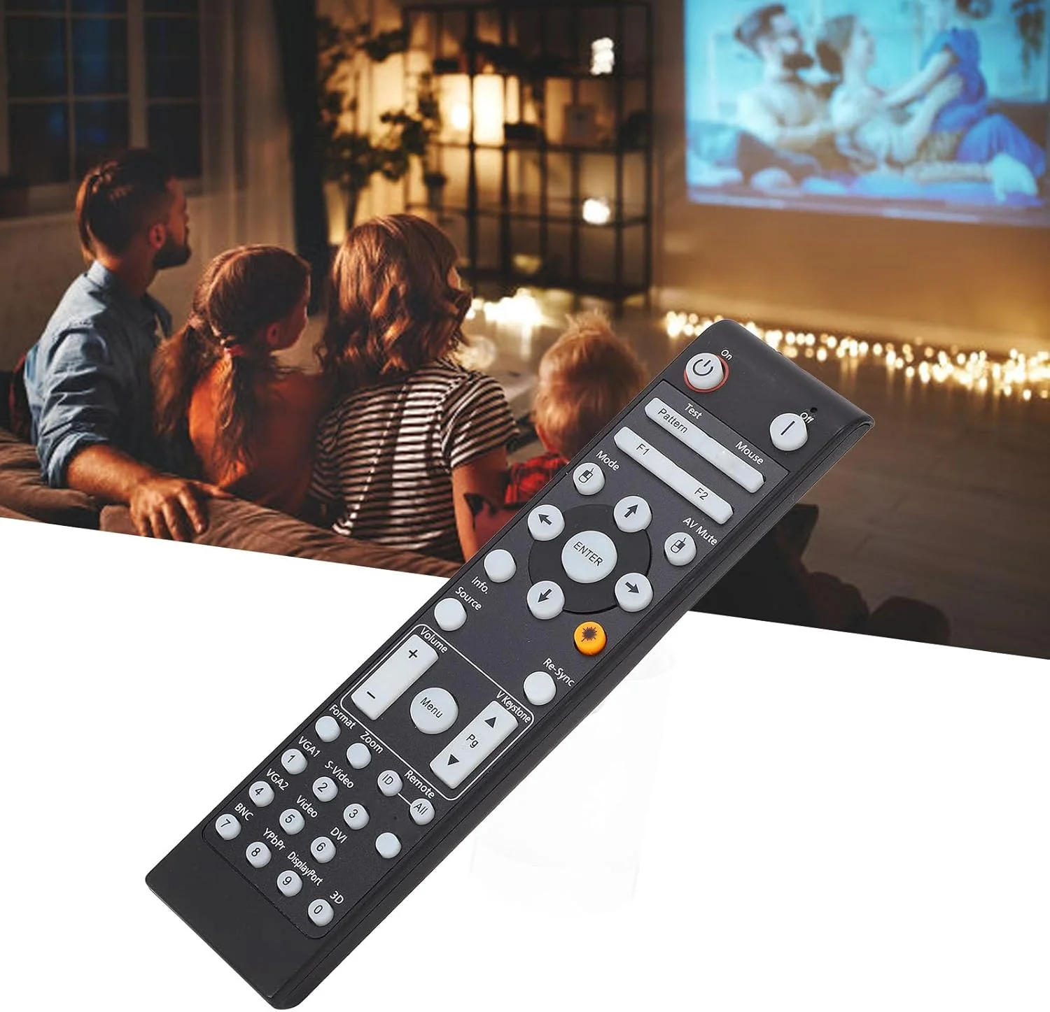 کنترل از راه دور پروژکتور BR‑3070L، جایگزین برای EH505 EH415 EH503 EH415 ZU510T EH515T W505 W515 X515 X600 X605، طراحی دستی برای پروژکتورها کنترل از راه دور پروژکتور BR‑3070L، جایگزین برای EH505 EH415 EH503 EH415 ZU510T EH515T W505 W515 X515 X600 X605، طراحی دستی برای پروژکتورها