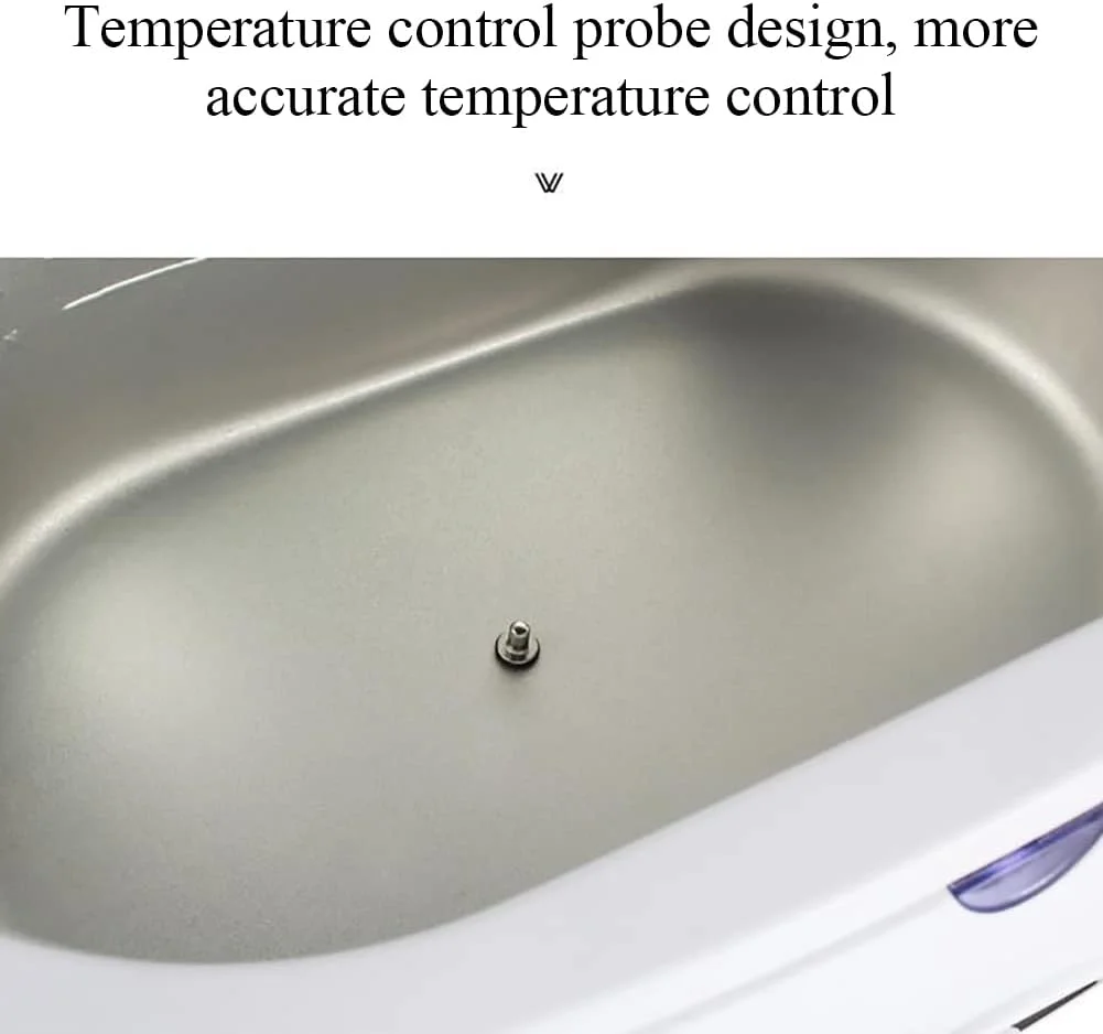 TPARIS Paraffin Wax Bath for Hands And Feet, 200W Fast Paraffin Heater, 0-60°C Adjustable, Aluminum Liner, High Temperature Resistance and Fast Heat Conduction, for Skin Treatment