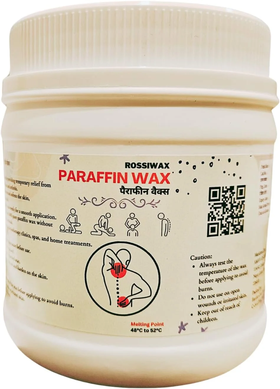 پارافین تراپی Rossify - ۴۰۰ گرم | موم برای درمان های درمانی