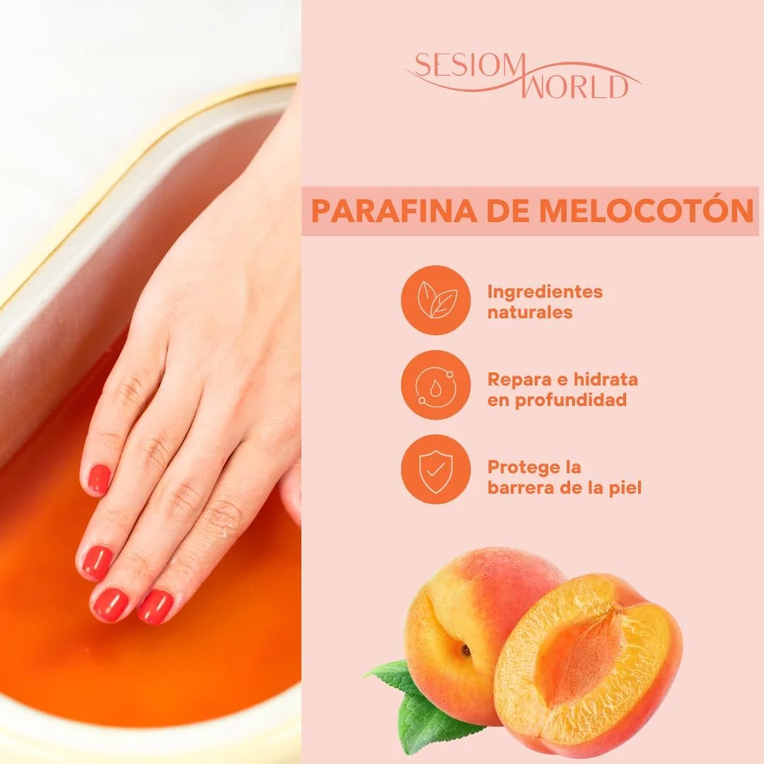 پارافین دست و پا سزیوم ورلد با رایحه هلو 1000 میلی لیتر 1 واحد 750 گرم