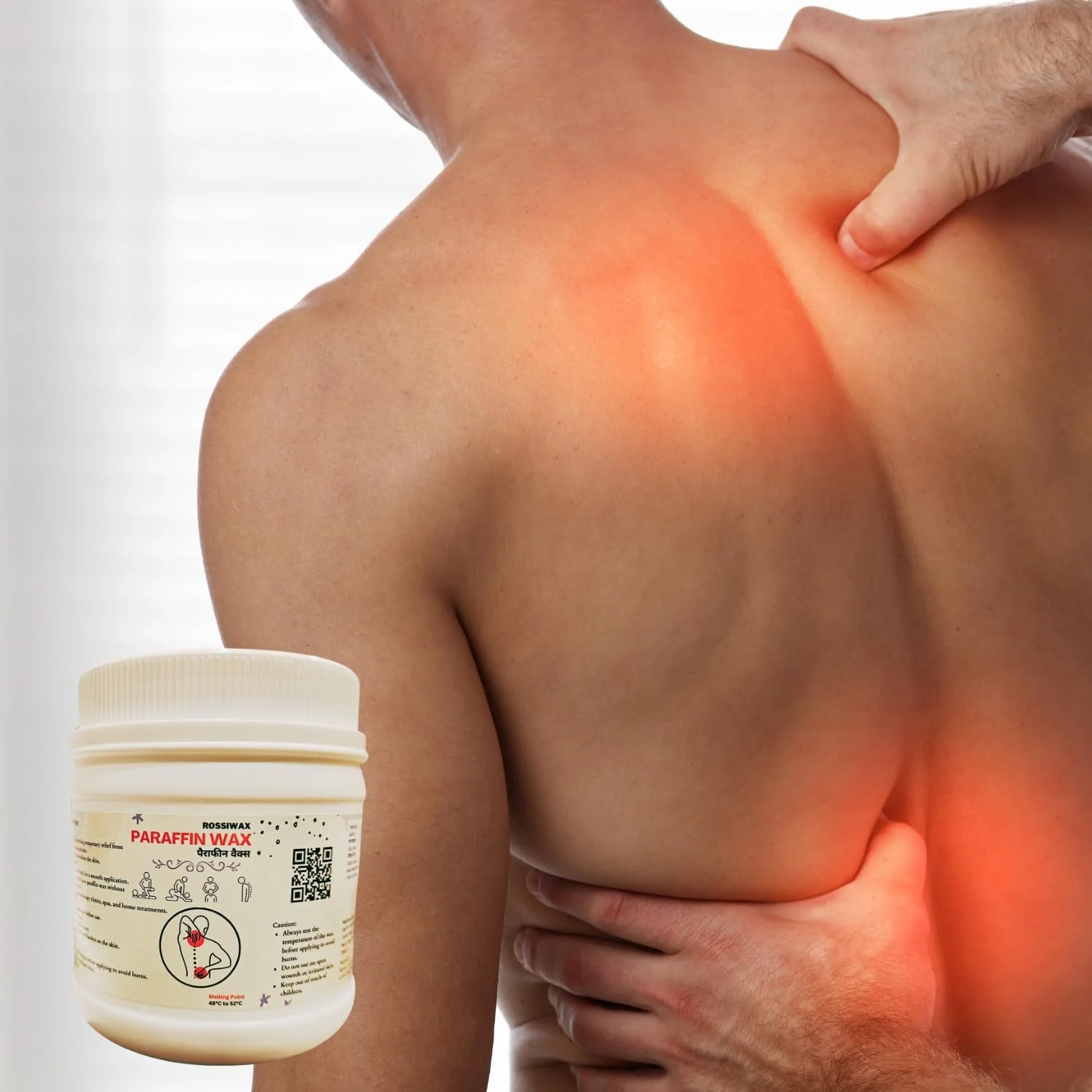 پارافین تراپی Rossify - ۴۰۰ گرم | موم برای درمان های درمانی