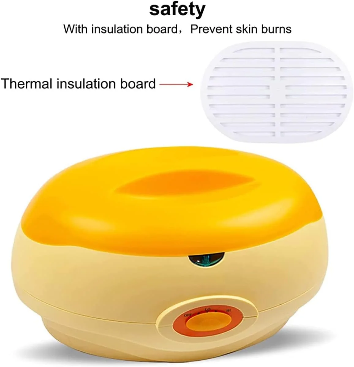 دستگاه موم پارافین X&Z-XAOY، کیت گرم کننده دست حمام پارافین مرطوب کننده برای پوست نرم و لطیف دست و پا، تجهیزات پارافین اسپا سالن، گرمایش سریع، استفاده آسان، 2.2 لیتر