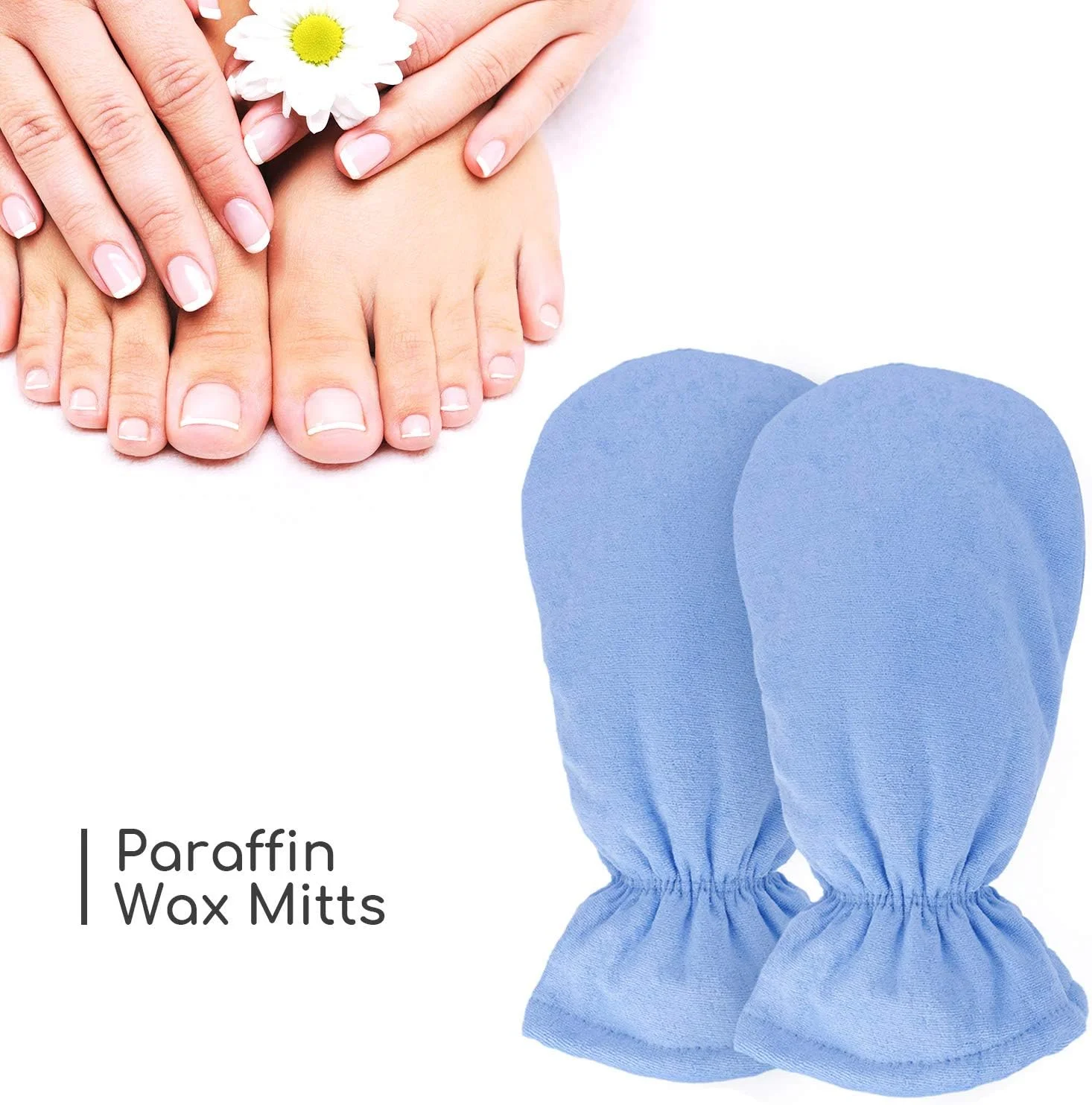 دستکش برای درمان پارافین، دستکش های بزرگتر گرم شده پارافینی Segbeauty برای زنان، دستکش برای درمان حرارتی دست با موم داغ، گرم کننده موم پارافین Therabath