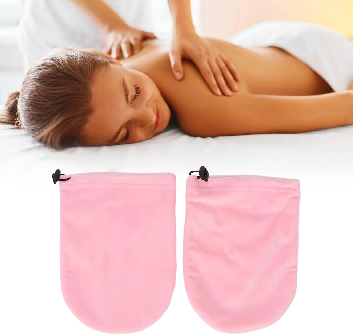 دستکش پارافین برای اسپا دست - دستکش های حرارتی گرم برای مرطوب کردن پوست ترک خورده، لوازم جانبی درمان موم گرم برای زنان، مراقبت از ناخن و دست در خانه (صورتی) دستکش پارافین برای اسپا دست - دستکش های حرارتی گرم برای مرطوب کردن پوست ترک خورده، لوازم جانبی درمان موم گرم برای زنان، مراقبت از ناخن و دست در خانه (صورتی)