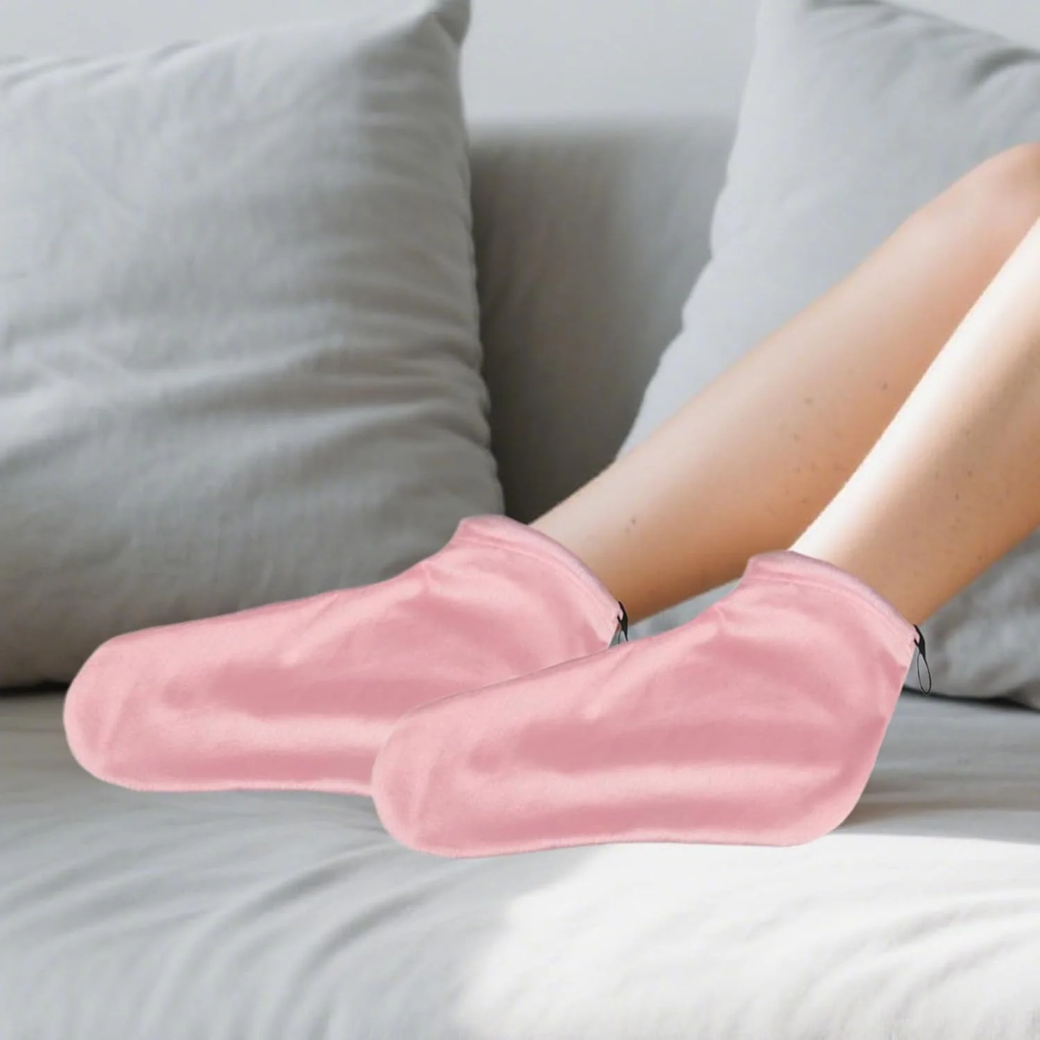 دستکش پارافین | دستکش نرم کننده دست - ست روکش پا نرم و تنفسی با دهانه الاستیک برای گرم کردن کرم آبرسان و خواب دستکش پارافین | دستکش نرم کننده دست - ست روکش پا نرم و تنفسی با دهانه الاستیک برای گرم کردن کرم آبرسان و خواب