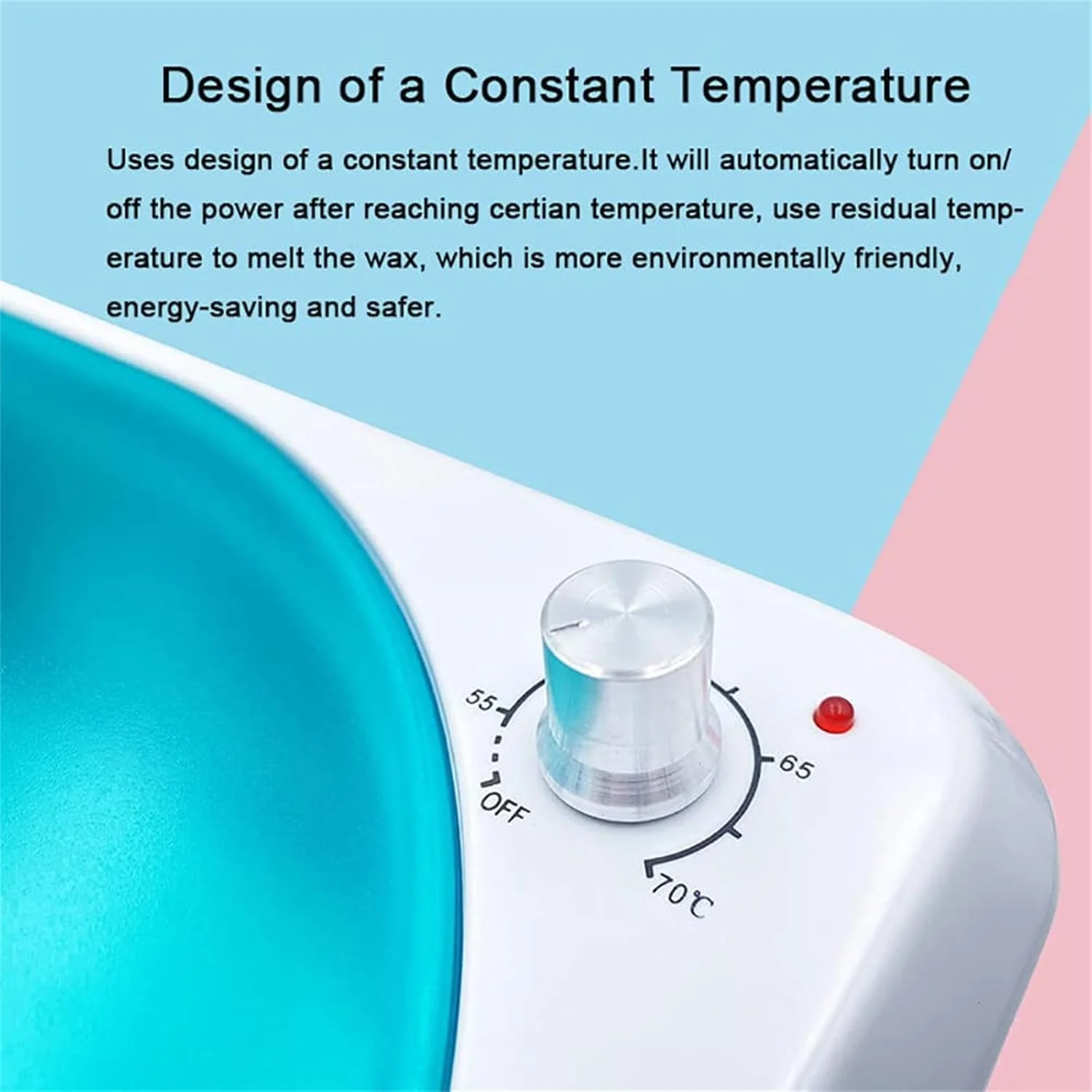 دستگاه پارافین تراپی، گرم کننده پارافین با دمای قابل تنظیم 55-70 درجه سانتیگراد، ظرف حمام پارافین 2.7 لیتری با ظرفیت بزرگ برای مراقبت از پارافین دست و پا، آبی دستگاه پارافین تراپی، گرم کننده پارافین با دمای قابل تنظیم 55-70 درجه سانتیگراد، ظرف حمام پارافین 2.7 لیتری با ظرفیت بزرگ برای مراقبت از پارافین دست و پا، آبی