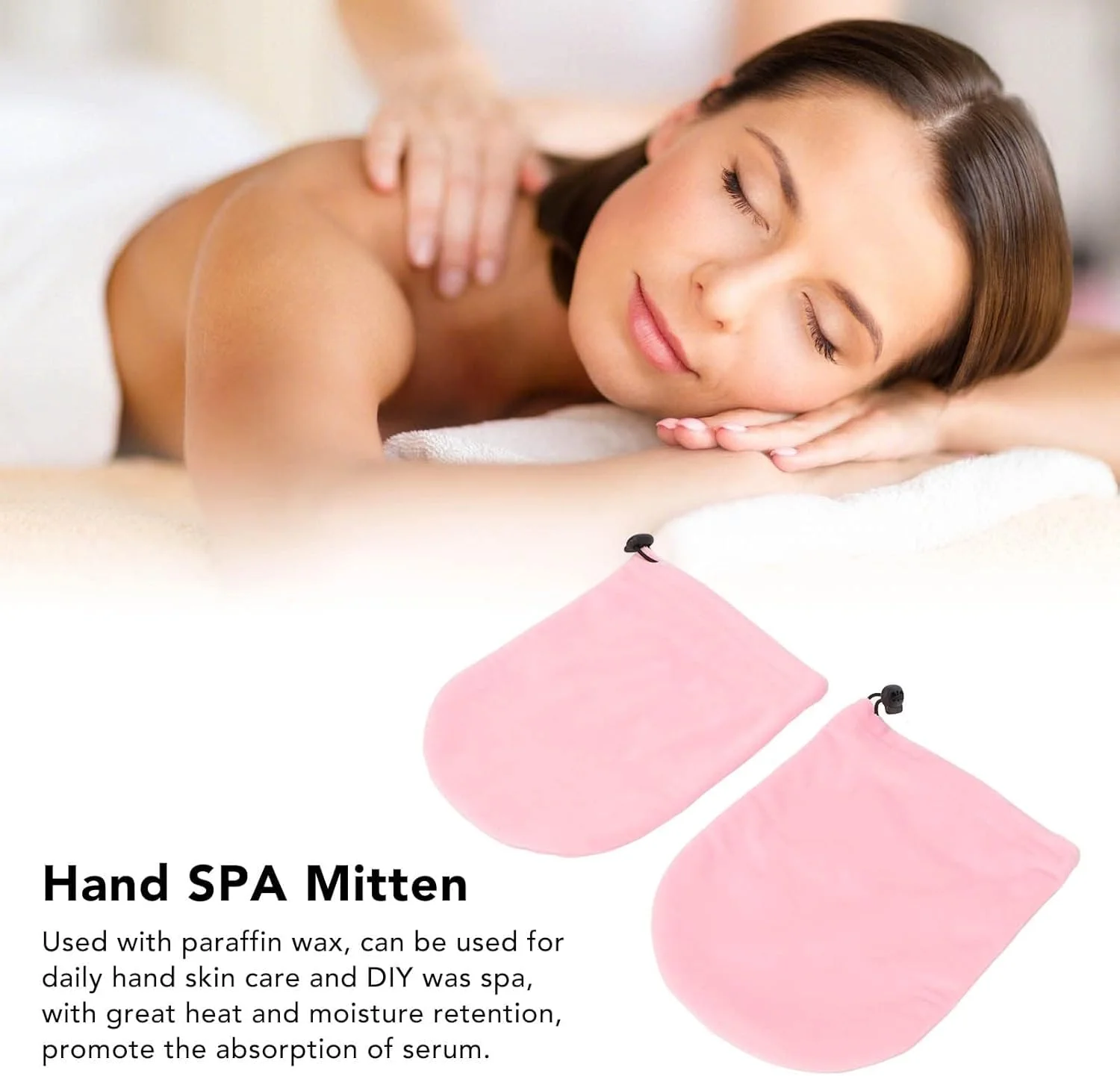 دستکش پارافین برای اسپا دست - دستکش های حرارتی گرم برای مرطوب کردن پوست ترک خورده، لوازم جانبی درمان موم گرم برای زنان، مراقبت از ناخن و دست در خانه (صورتی) دستکش پارافین برای اسپا دست - دستکش های حرارتی گرم برای مرطوب کردن پوست ترک خورده، لوازم جانبی درمان موم گرم برای زنان، مراقبت از ناخن و دست در خانه (صورتی)