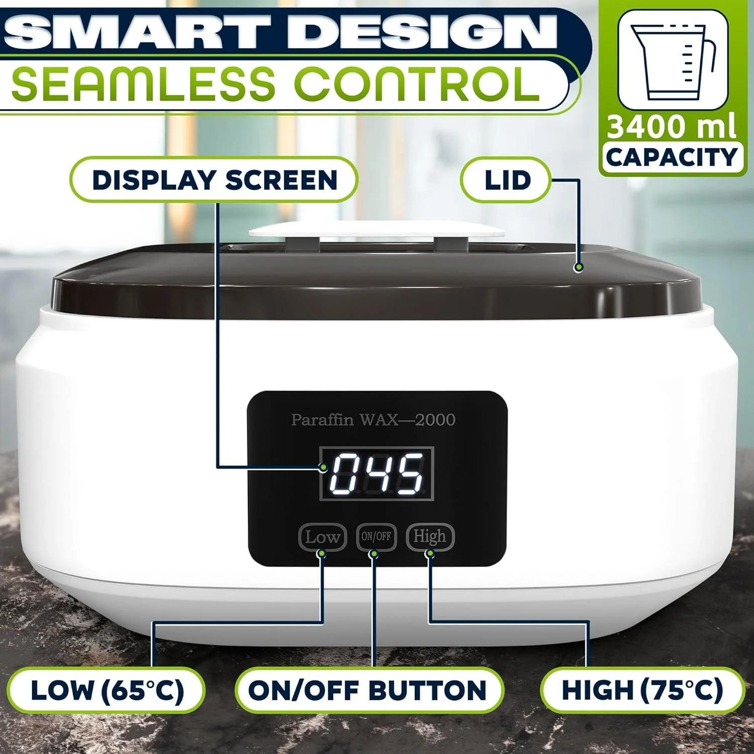 دستگاه پارافین تراپی برای دست و پا دستگاه پارافین تراپی برای دست و پا