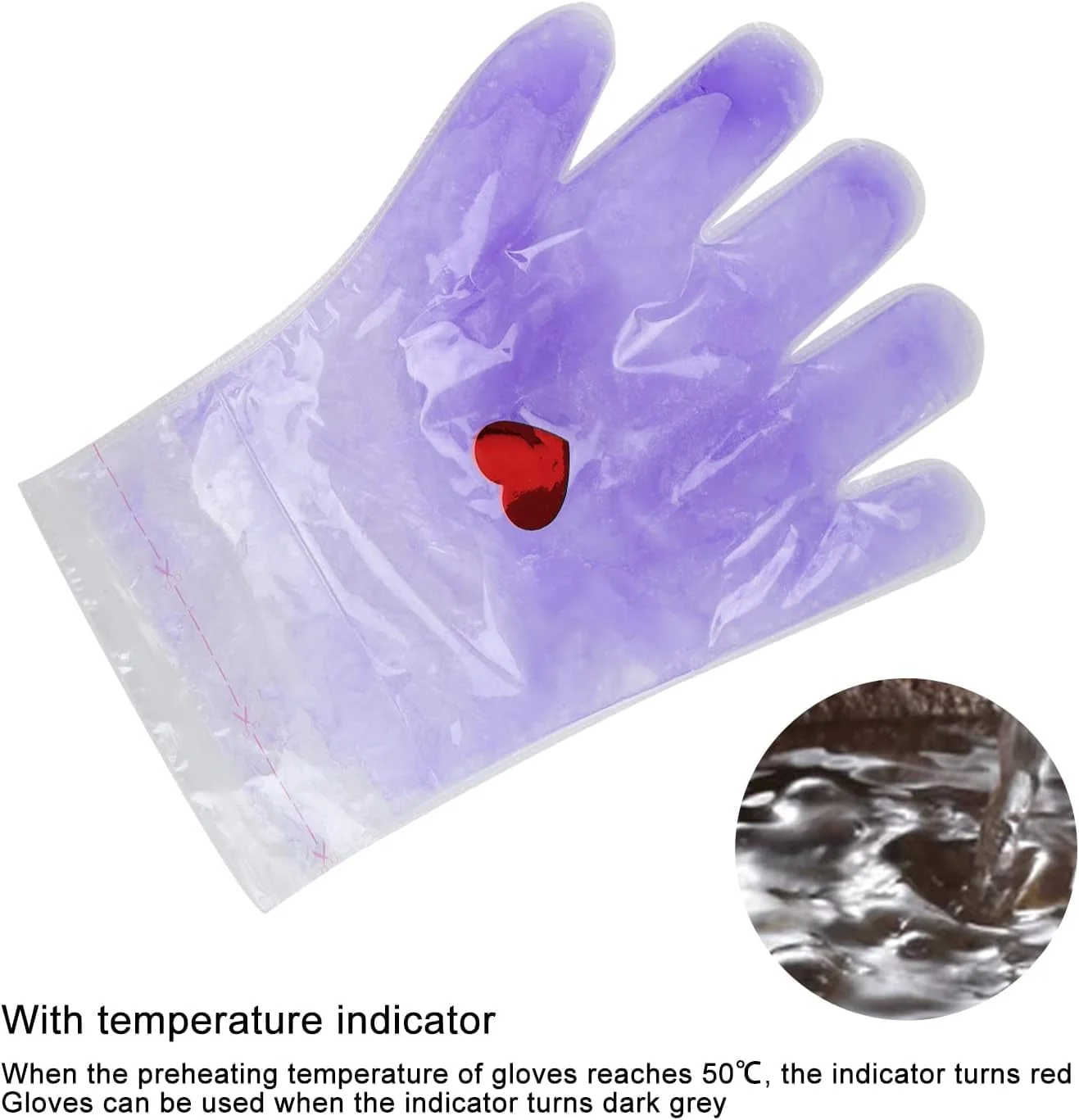 دستکش پارافین برای مانیکور و تغذیه دست - پارافین برای مرطوب کردن و آبرسانی دست ها، یکبار مصرف معطر، قابل استفاده در مایکروویو، درمان حرارتی، نرم کننده و آبرسان عمقی دستکش پارافین برای مانیکور و تغذیه دست - پارافین برای مرطوب کردن و آبرسانی دست ها، یکبار مصرف معطر، قابل استفاده در مایکروویو، درمان حرارتی، نرم کننده و آبرسان عمقی