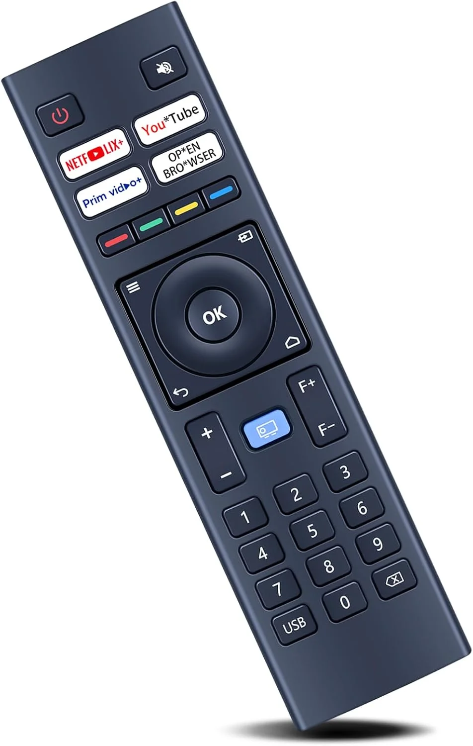 ریموت کنترل جایگزین ZWP برای پروژکتور WiMiUS K9، VOPLLS P1E، DBPOWER G01، پروژکتور YABER V12 ریموت کنترل جایگزین ZWP برای پروژکتور WiMiUS K9، VOPLLS P1E، DBPOWER G01، پروژکتور YABER V12