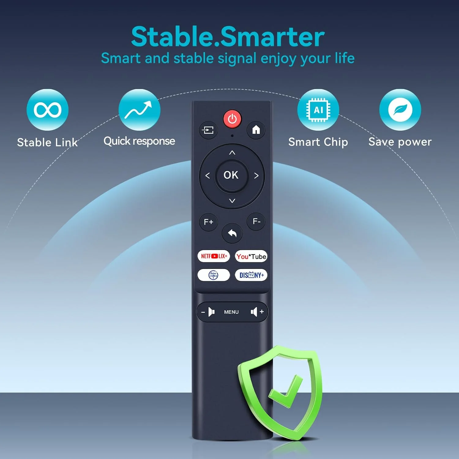 ریموت کنترل جایگزین پروژکتور ZWP سازگار با پروژکتور هوشمند VIZONY E1 Pro، DBPOWER E2، Salange P92MAX-S-W P92MAX، ZDSSY P92MAX-W ریموت کنترل جایگزین پروژکتور ZWP سازگار با پروژکتور هوشمند VIZONY E1 Pro، DBPOWER E2، Salange P92MAX-S-W P92MAX، ZDSSY P92MAX-W