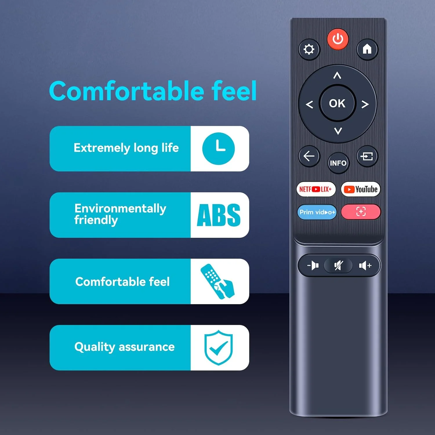 ریموت کنترل جایگزین ZWP مناسب برای پروژکتور هوشمند فضای باز AuKing 1200ANSI، برای پروژکتور KJM K3