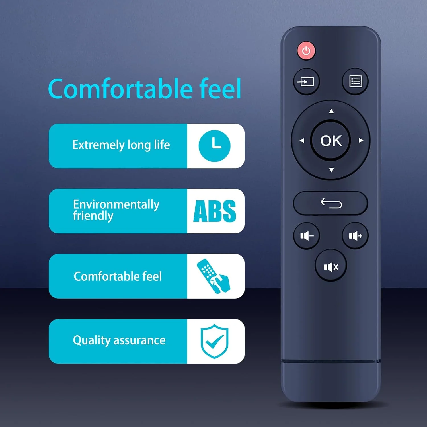 ریموت کنترل جایگزین ZWP برای پروژکتور YABER V2 U2 V8، برای مینی پروژکتور CiBest W13