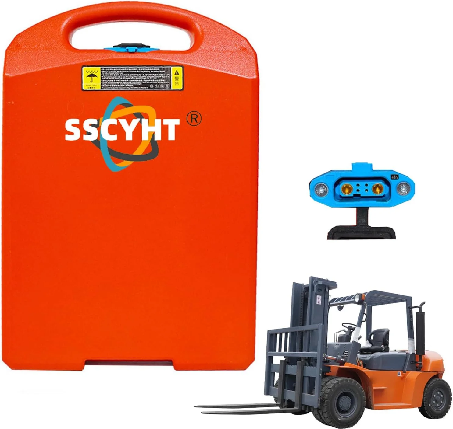 باتری لیتیومی 24 ولت 20 آمپر ساعت 30 آمپر ساعت 40 آمپر ساعت SSCYHT، باتری 48 ولت 15 آمپر ساعت 20 آمپر ساعت برای جک پالت برقی و لیفتراک برقی، لوازم جانبی جایگزین، 48 ولت 20 آمپر ساعت