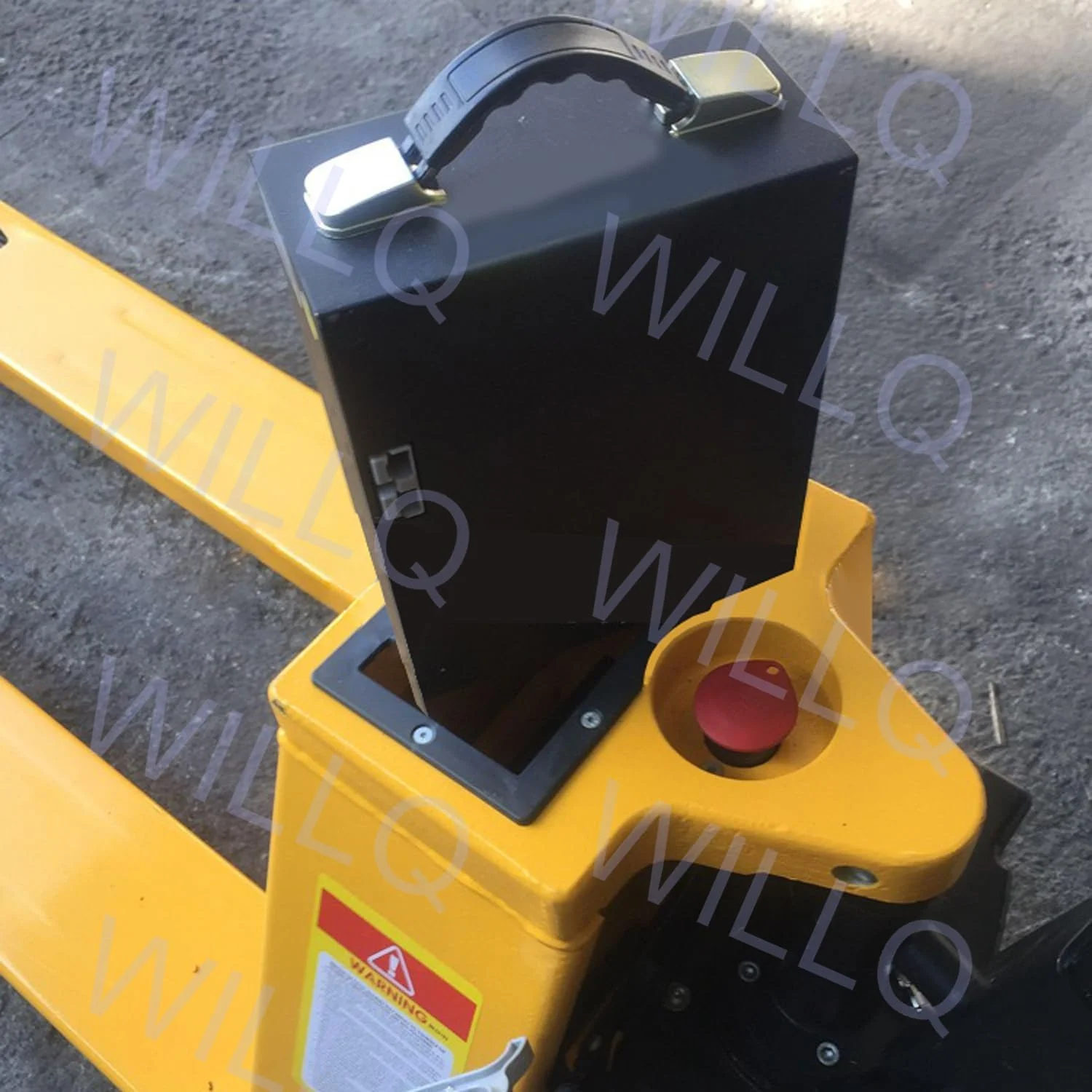 باطری لیتیومی جک پالت برقی WILLQ، 48 ولت 15 آمپر ساعت، با BMS هوشمند داخلی برای موتور 720 وات به همراه کانکتور اندرسون