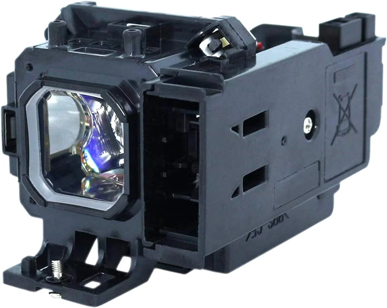 لامپ پروژکتور جایگزین Visdia VT80LP/LV-LP27 با محفظه برای پروژکتورهای Nec VT48 VT49 VT57 VT58BE VT58 VT59G VT59 VT58G LV-X6 LV-X7