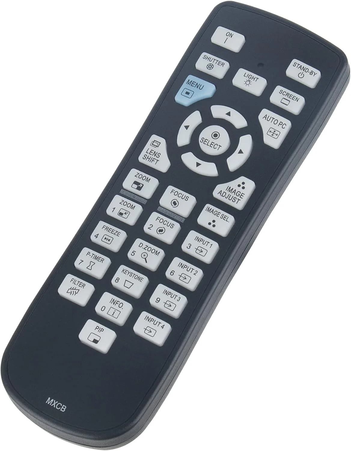 ریموت جایگزین VINABTY MXCB مناسب برای پروژکتور Sanyo مدل های PLC-XM150 PLC-XM1500C PLC-XP100L 200L XM1000C PLC-XF47 XF4700 XP100 2