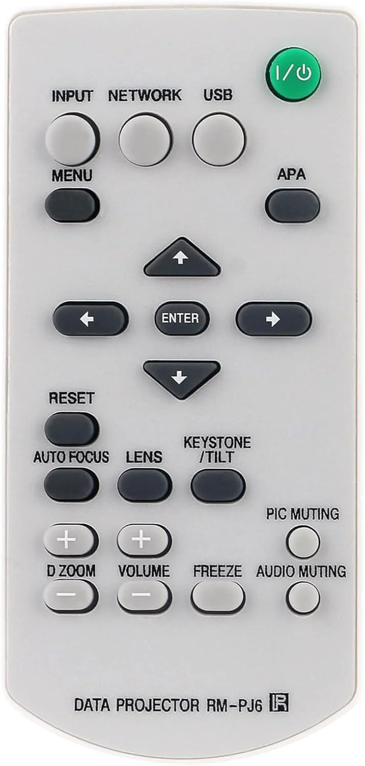 ریموت کنترل جایگزین VINABTY RM-PJ6 مناسب برای پروژکتور سونی VPL-DX11 VPL-DX10 VPL-DX15 VPL-EX130 VPL-EX7 VPL-EX70 VPL-MX20 VPL-MX25 148717711 14798831 ریموت کنترل جایگزین VINABTY RM-PJ6 مناسب برای پروژکتور سونی VPL-DX11 VPL-DX10 VPL-DX15 VPL-EX130 VPL-EX7 VPL-EX70 VPL-MX20 VPL-MX25 148717711 14798831